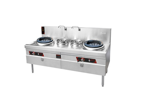 节能双头双尾小炒炉